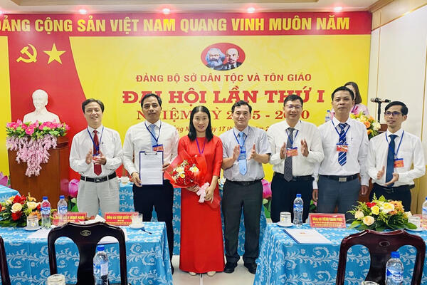 Đại hội Đảng bộ Sở Dân tộc và Tôn giáo tỉnh Quảng Ngãi lần thứ I, nhiệm kỳ 2025 – 2030
